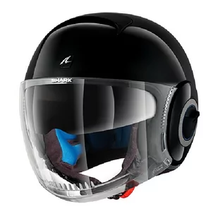 Shark Jet kask Nano Blank, L (59/60), czarny 357_9053 - Kaski motocyklowe - miniaturka - grafika 1