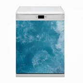 Dekoracje domu - Bluedecor Magnes na zmywarkę HIT Niebieskie fale 60x80 - miniaturka - grafika 1