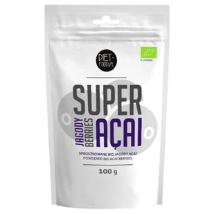 Diet-Food BIO JAGODY ACAI 100 G Diet Food - Zdrowa żywność - miniaturka - grafika 2
