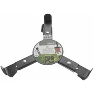 Donice - Podstawka śr.22.5cm na kółkach metalowa szara - miniaturka - grafika 1