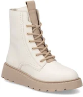 Botki damskie - Buty damskie zimowe Rieker 70404-80 botki ocieplane skórzane za kostkę-37 - miniaturka - grafika 1