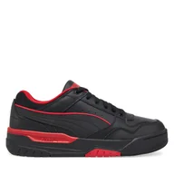 Sneakersy męskie - Sneakersy Puma Rebound Retro 400197 06 Czarny - miniaturka - grafika 1