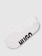 Skarpetki męskie - Skarpetki stopki z napisem z logo w zestawie 2 szt. - miniaturka - grafika 1