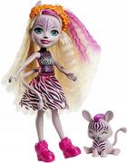 Lalki dla dziewczynek - Mattel Enchantimals Lalka Zadie Zebra nowość - miniaturka - grafika 1