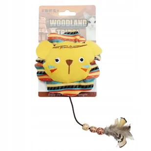 Zabawka dla kota z kocimiętką miękka Interaktywna przytulanka - Zabawki dla kotów - miniaturka - grafika 1