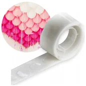 Balony i akcesoria - TAŚMA Dwustronne KROPKI klejące KLEJ DO BALONÓW - miniaturka - grafika 1