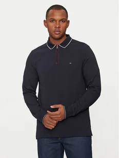 Tommy Hilfiger Sweter MW0MW33168 Granatowy Regular Fit - Swetry męskie - miniaturka - grafika 1