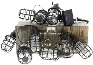Lampki Solarne LED Zewnętrzne Ogrodowe Łańcuch - Lampy ogrodowe Lampki Solarne LED Zewnętrzne Ogrodowe Łańcuch - Lampy ogrodowe - miniaturka - grafika 1