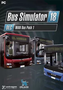 Bus Simulator 18 - MAN Bus Pack 1 (PC) Klucz Steam - Gry PC Cyfrowe - miniaturka - grafika 1