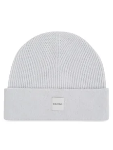 Calvin Klein Czapka Chunky K60K612584 Błękitny - Czapki damskie - miniaturka - grafika 1