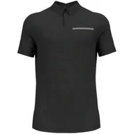 Koszulki męskie - Koszulka trekkingowa męska Odlo Polo ESSENTIALS PW 130 - miniaturka - grafika 1