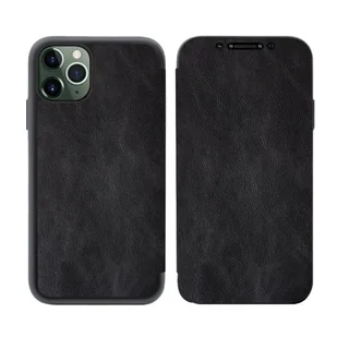 Beline Etui Leather Book iPhone 11 Pro czarny /black - Etui i futerały do telefonów - miniaturka - grafika 1