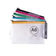 Piórniki - Apli Torebka Zipper Bag A6 - miniaturka - grafika 1