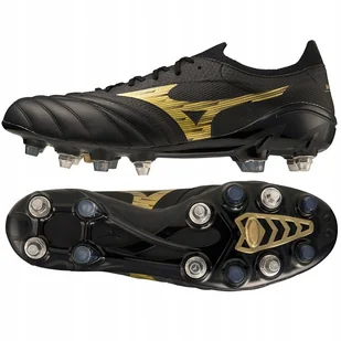 Buty Mizuno Morelia Neo IV Beta Elite Mix SG P1GC234250 czarny 41 - Piłka nożna - miniaturka - grafika 1