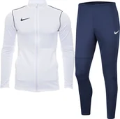 Dresy męskie - Nike Dres Męski Nike Dry Park 20 biało granatowy - miniaturka - grafika 1