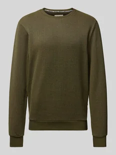 Bluza z fakturowanym wzorem - Koszulki męskie - miniaturka - grafika 1
