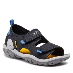 Keen Sandały Knotch Creek Ot 1026160 Black Yellow - Sandały damskie - miniaturka - grafika 1