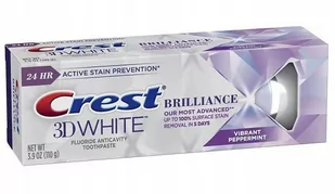 Crest, Brilliance Vibrant Peppermint, Pasta do zębów, 110 g - Pasty do zębów - miniaturka - grafika 1