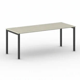 B2B Partner Stół Square 2000 x 800 x 750 mm, dąb naturalny 499553 - Stoły i stoliki do biura - miniaturka - grafika 1