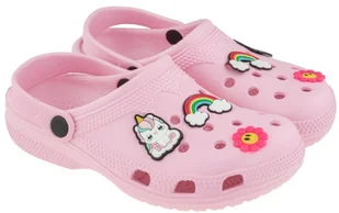 Clogi dziecięce różowe rozmiar 30/31 - Buty dla dziewczynek - miniaturka - grafika 1