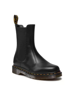 Botki damskie - Dr. Martens Sztyblety 2976 Hi 26964001 Czarny - grafika 1