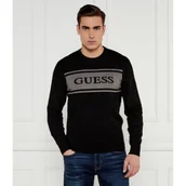 Swetry męskie - GUESS Sweter | Regular Fit - miniaturka - grafika 1