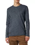 Koszulki męskie - camel active T-shirt męski, niebieski (Night Blue), XXL - miniaturka - grafika 1