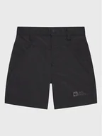 Spodenki damskie - Jack Wolfskin Szorty materiałowe Sun 1605614 M Czarny Regular Fit - miniaturka - grafika 1