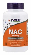 Aminokwasy - NAC - N-Acetylo-L-Cysteina 600 mg (100 kaps.) - miniaturka - grafika 1