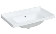 Umywalki - Elior Biała ceramiczna umywalka łazienkowa D2-R15 - miniaturka - grafika 1