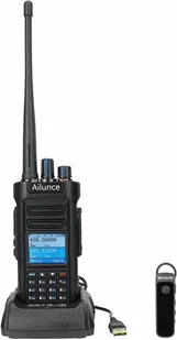 Retevis Ailunce HD2 Cyfrowe radio, krótkofalówka z dużym zasięgiem, bezprzewodowa 5.0, dwuzakresowa, wodoodporna krótkofalówka IP67, bateria 3200 mAh Radio Ham - Krótkofalówki - miniaturka - grafika 1