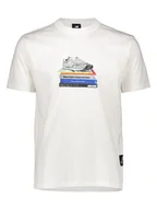 Koszulki męskie - New Balance Koszulka "Sneaker" w kolorze białym - miniaturka - grafika 1