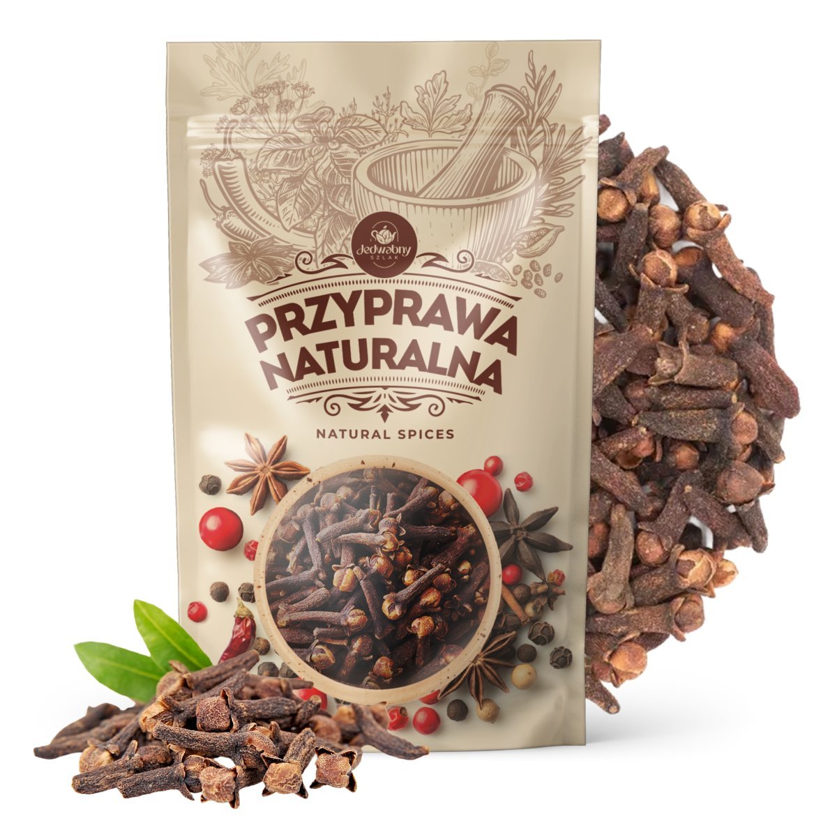 Goździki CAŁE suszone 100 g WYSOKA JAKOŚĆ aromatyczna przyprawa naturalny