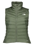 Kurtki i kamizelki sportowe damskie - The North Face Kamizelka funkcyjna w kolorze zielonym - miniaturka - grafika 1