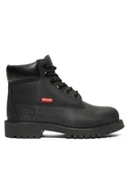 Buty dla chłopców - Timberland Trapery 6 In Premium Wp Boot TB0A5Y390011 Czarny - miniaturka - grafika 1