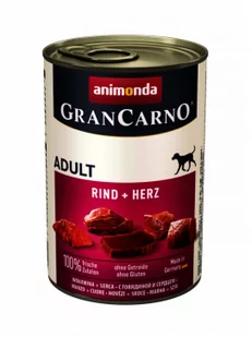 Animonda Grancarno Adult Rind Herz Wołowina + Serca 400G - Mokra karma dla psów - miniaturka - grafika 3
