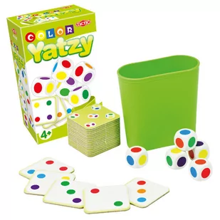 Tactic Kolorowe Yatzy - Gry planszowe - miniaturka - grafika 1