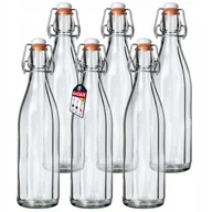 Domowy wyrób alkoholu - Butelka Szklana Na Nalewkę Sok Korek 0,5L 6Szt - miniaturka - grafika 1