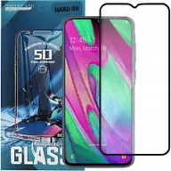 Szkła hartowane na telefon - Szkło Hartowane do Samsung Galaxy A40 (na cały ekran, pełne 5D, 9H) - miniaturka - grafika 1