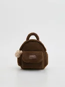 Plecaki - Reserved - Plecak z zawieszką - brązowy - miniaturka - grafika 1