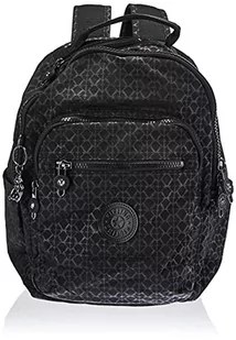 Kipling Seoul S Plecak, Czarny (Emb), 14 l - Plecaki - miniaturka - grafika 1