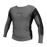 Kimona, stroje i obuwie - Koszulka kompresyjna męska EVERLAST Rashguard Longsleeve szara 4430 M - miniaturka - grafika 1