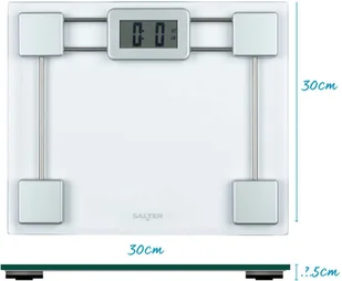 9081 SV3RFTE Glass Electronic Bathroom Scale - Wagi łazienkowe - miniaturka - grafika 1