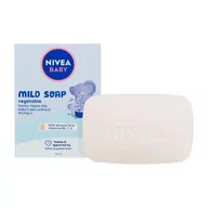 Kosmetyki kąpielowe dla dzieci - Nivea Baby Mild Soap mydło w kostce 100 g dla dzieci - miniaturka - grafika 1
