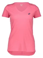 Koszulki sportowe damskie - asics Koszulka w kolorze różowym do biegania - miniaturka - grafika 1