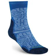Skarpetki męskie - Męskie skarpety sportowe Bridgedale Ultralight T2 Merino Performance royal blue - 40-43 - miniaturka - grafika 1