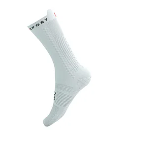 COMPRESSPORT Skarpetki rowerowe PRORACING SOCKS V4 BIKE white/black - Skarpetki kolarskie - miniaturka - grafika 8