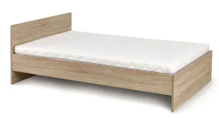 Łóżko dąb sonoma 120x200 - Kaloe - Łóżka - miniaturka - grafika 1