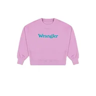 Bluzy damskie - Wrangler Bluza damska typu relaksacyjna, Smokey Grape, M - miniaturka - grafika 1