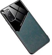 Etui i futerały do telefonów - Mocco Lens Leather Back Case for Apple iPhone 11 Pro Max Green - miniaturka - grafika 1